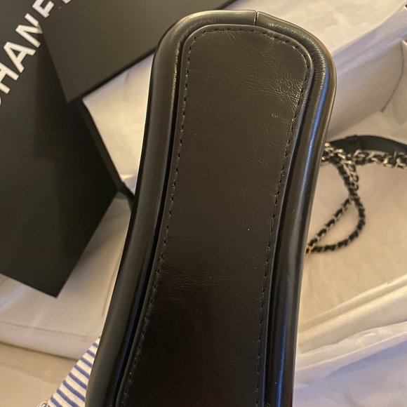 Chanel's Gabrielle Small Hobo Bag - Black - Picture 7 of 10